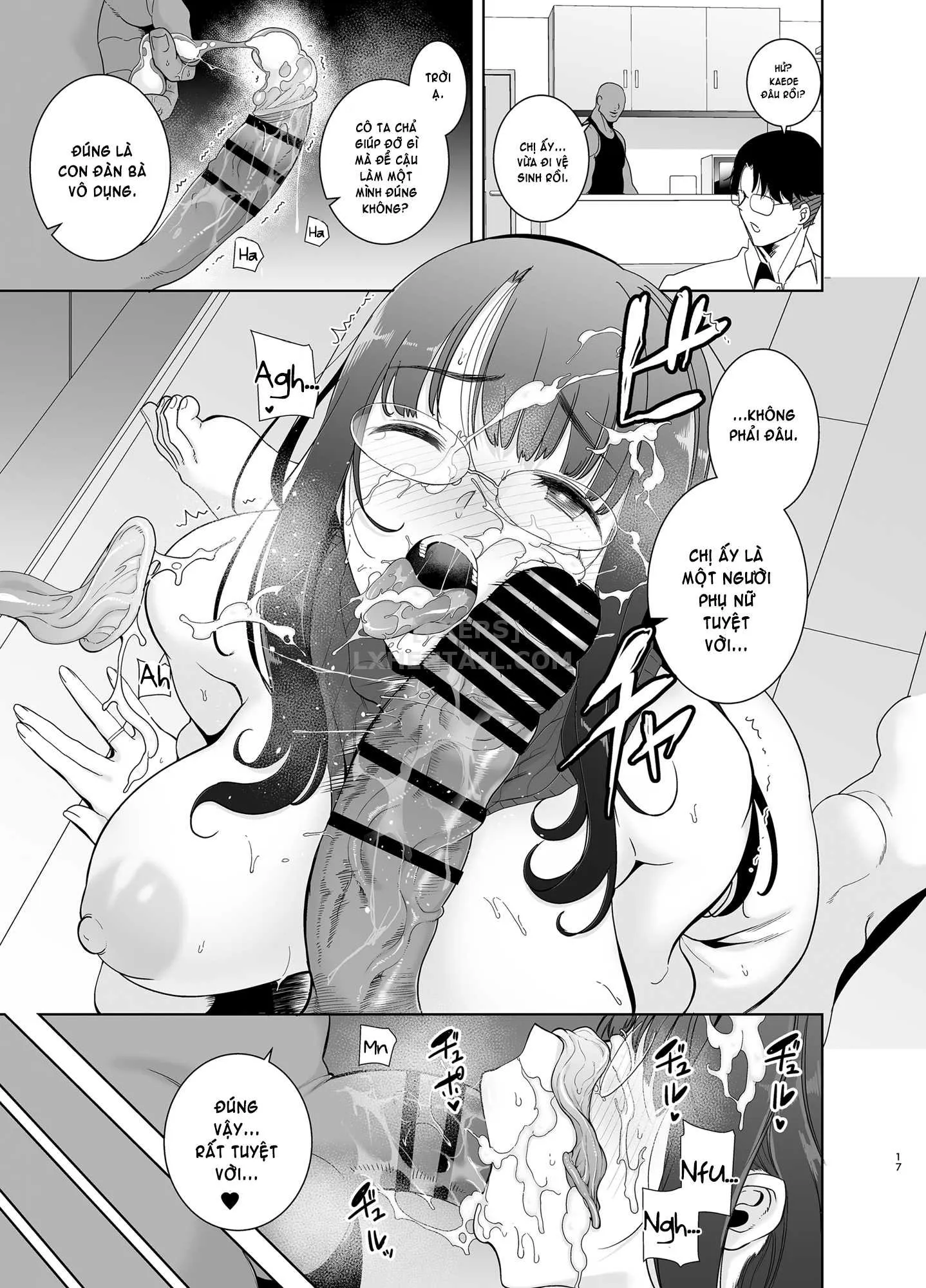 HentaiVN.net - Ảnh 20 - Wild-shiki Nihonjin Tsuma no Netorikata Sono [Wild Chronicles - Darkest Desire; Wild Method - How to Steal a Japanese Housewife] - Chap 1 - Có che