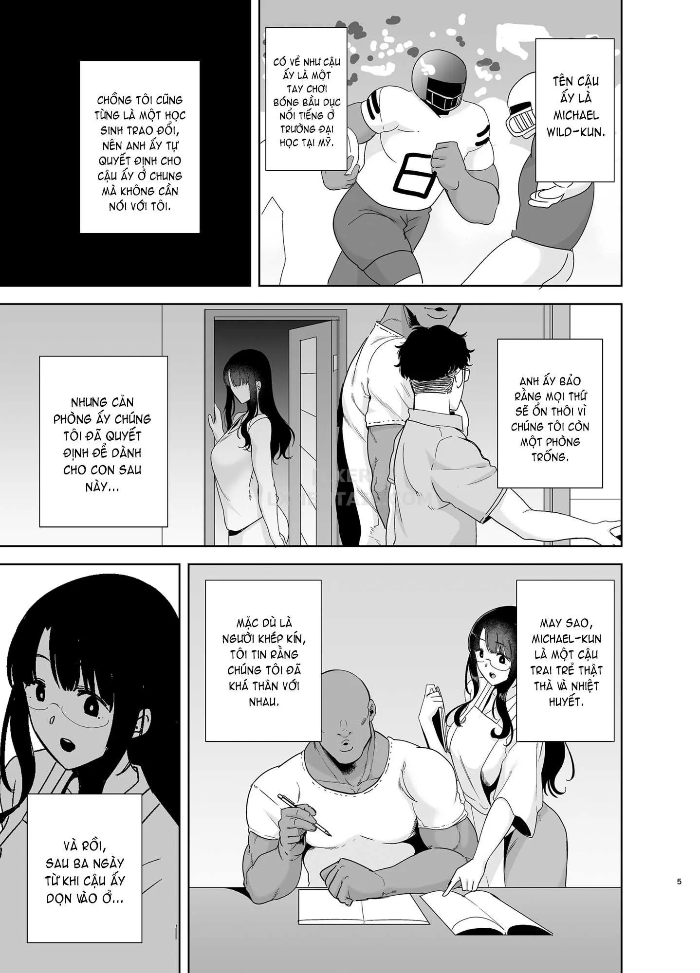 HentaiVN.net - Ảnh 8 - Wild-shiki Nihonjin Tsuma no Netorikata Sono [Wild Chronicles - Darkest Desire; Wild Method - How to Steal a Japanese Housewife] - Chap 1 - Có che