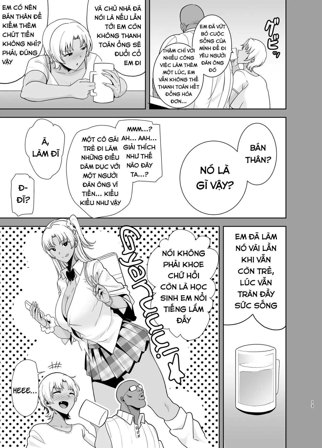 HentaiVN.net - Ảnh 8 - Wild-shiki Nihonjin Tsuma no Netorikata Sono [Wild Chronicles - Darkest Desire; Wild Method - How to Steal a Japanese Housewife] - Chap 2 - Có che