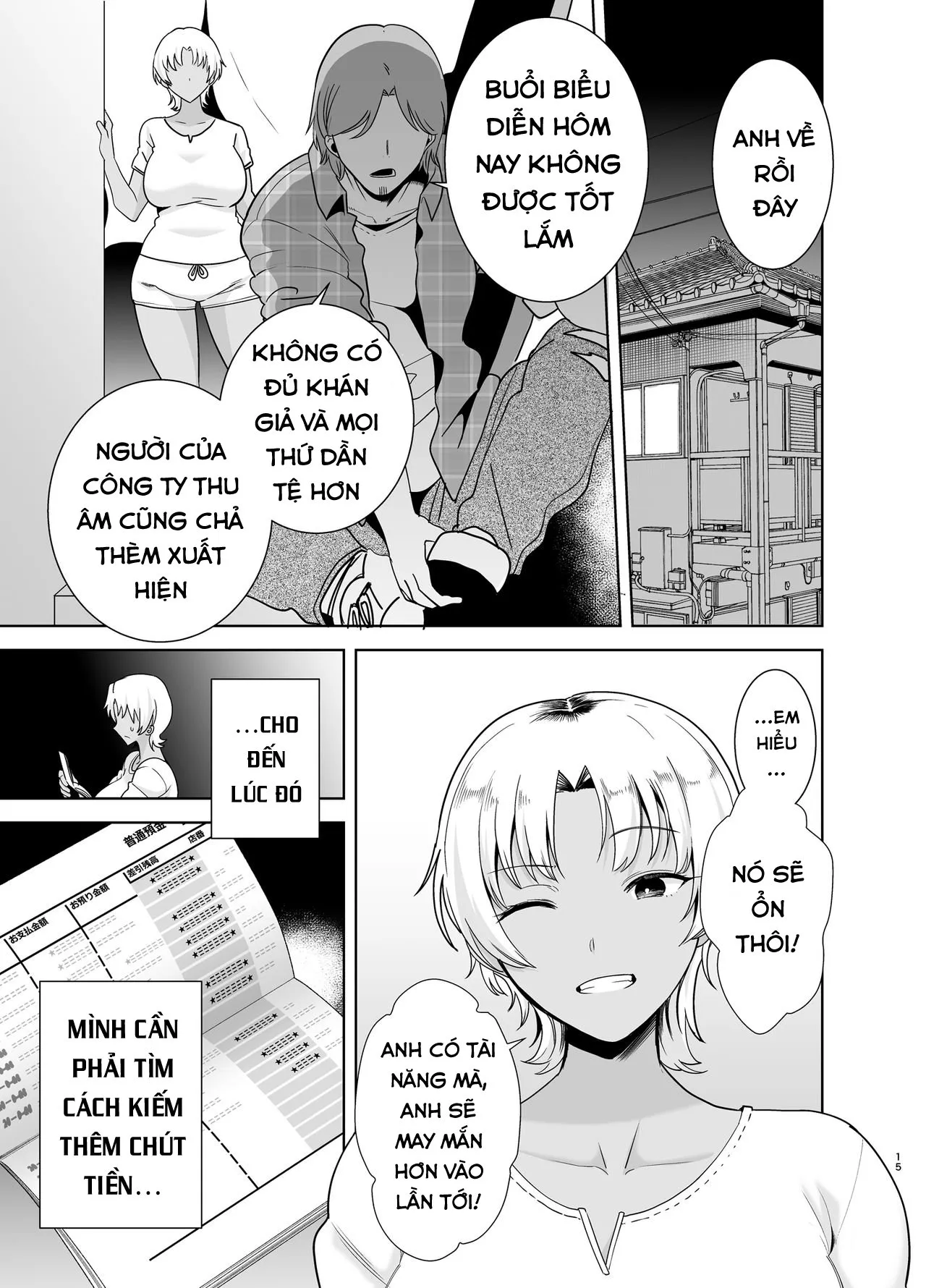 HentaiVN.net - Ảnh 10 - Wild-shiki Nihonjin Tsuma no Netorikata Sono [Wild Chronicles - Darkest Desire; Wild Method - How to Steal a Japanese Housewife] - Chap 2 - Có che