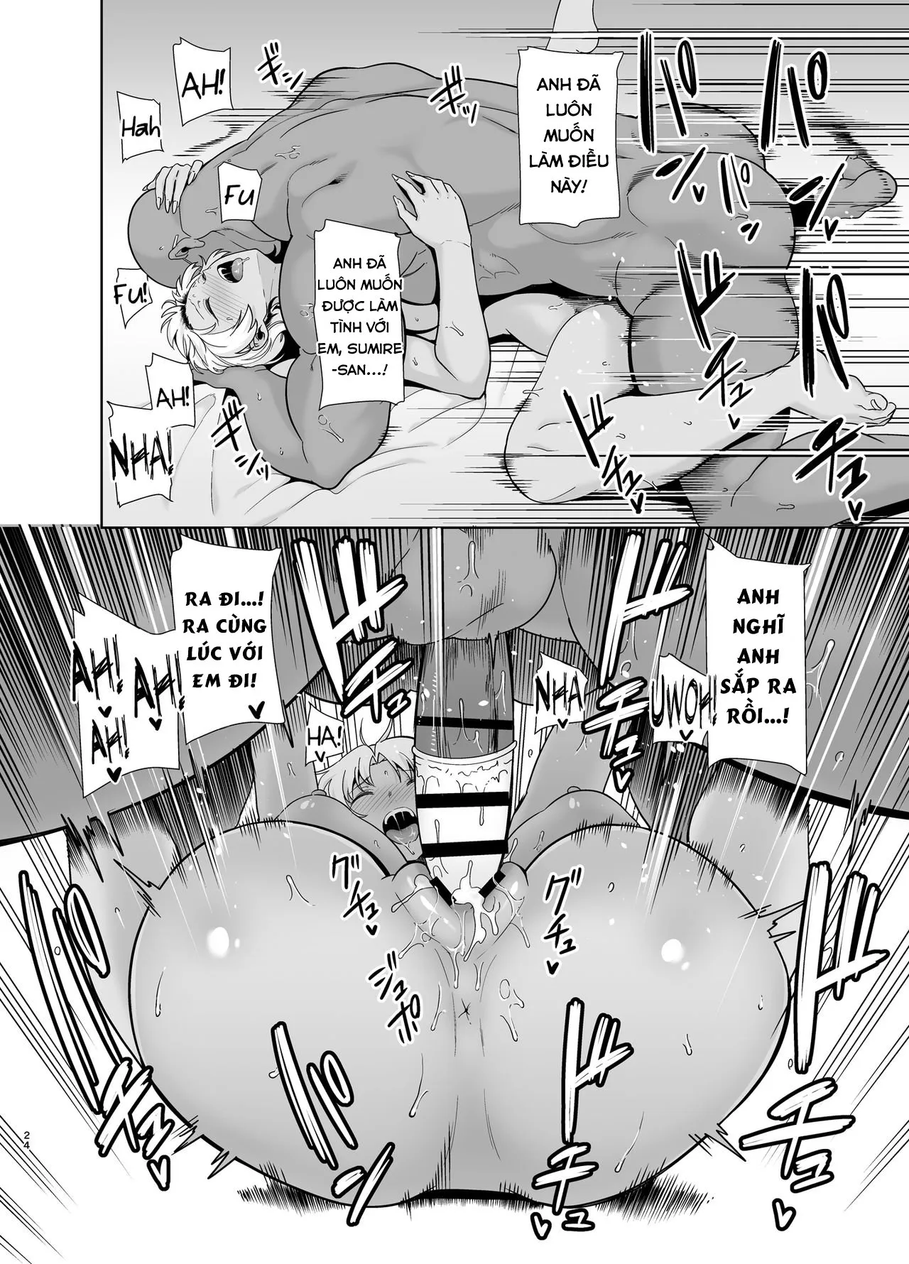 HentaiVN.net - Ảnh 18 - Wild-shiki Nihonjin Tsuma no Netorikata Sono [Wild Chronicles - Darkest Desire; Wild Method - How to Steal a Japanese Housewife] - Chap 2 - Có che
