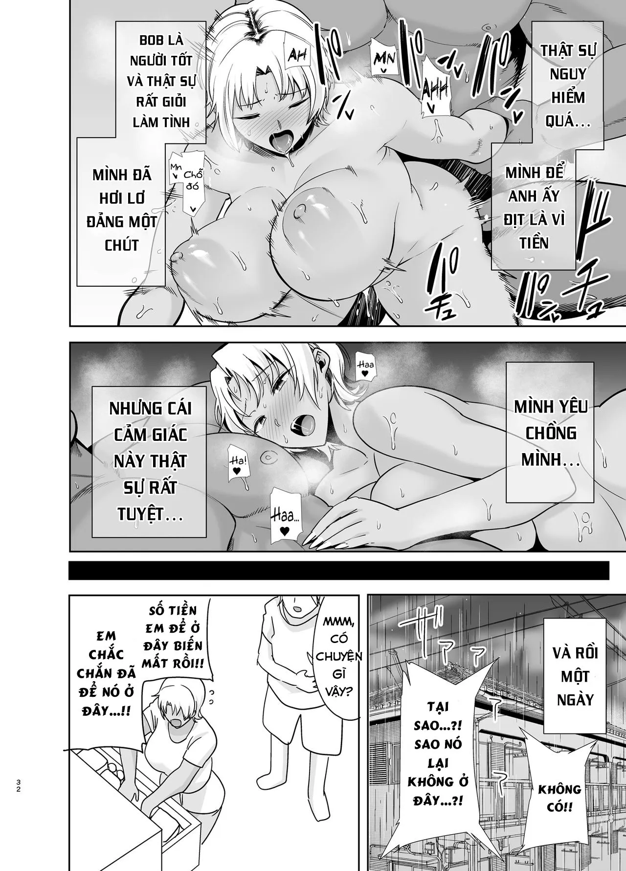 HentaiVN.net - Ảnh 24 - Wild-shiki Nihonjin Tsuma no Netorikata Sono [Wild Chronicles - Darkest Desire; Wild Method - How to Steal a Japanese Housewife] - Chap 2 - Có che