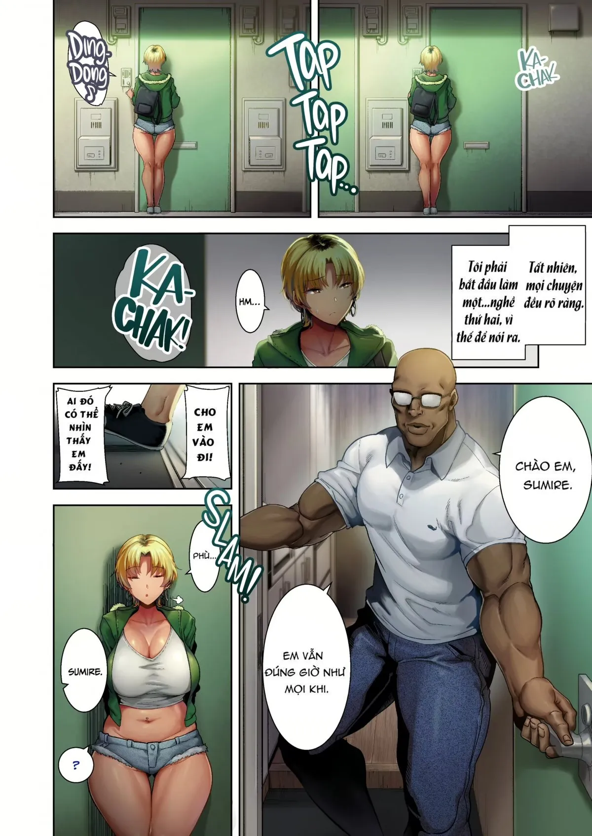 HentaiVN.net - Ảnh 5 - Wild-shiki Nihonjin Tsuma no Netorikata Sono [Wild Chronicles - Darkest Desire; Wild Method - How to Steal a Japanese Housewife] - Chap 2 - Có màu
