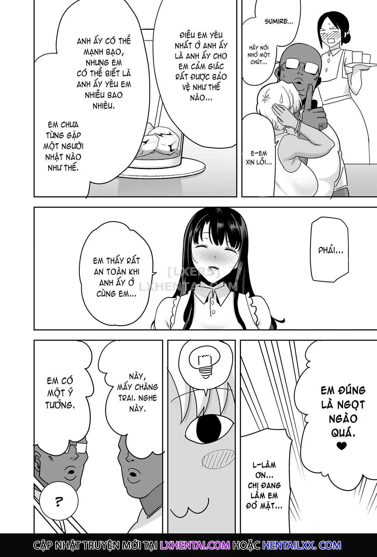HentaiVN.net - Ảnh 17 - Wild-shiki Nihonjin Tsuma no Netorikata Sono [Wild Chronicles - Darkest Desire; Wild Method - How to Steal a Japanese Housewife] - Chap 3 - Có che