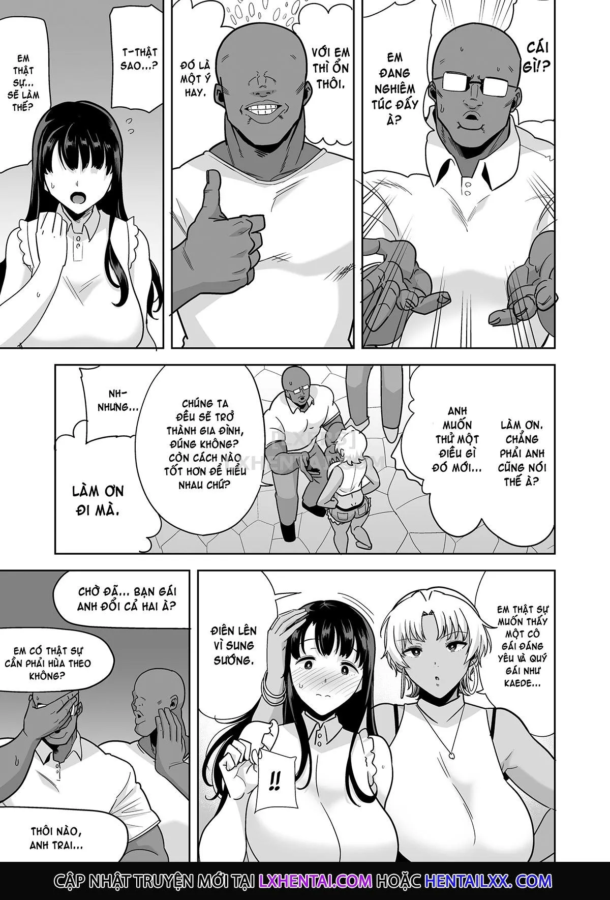 HentaiVN.net - Ảnh 18 - Wild-shiki Nihonjin Tsuma no Netorikata Sono [Wild Chronicles - Darkest Desire; Wild Method - How to Steal a Japanese Housewife] - Chap 3 - Có che