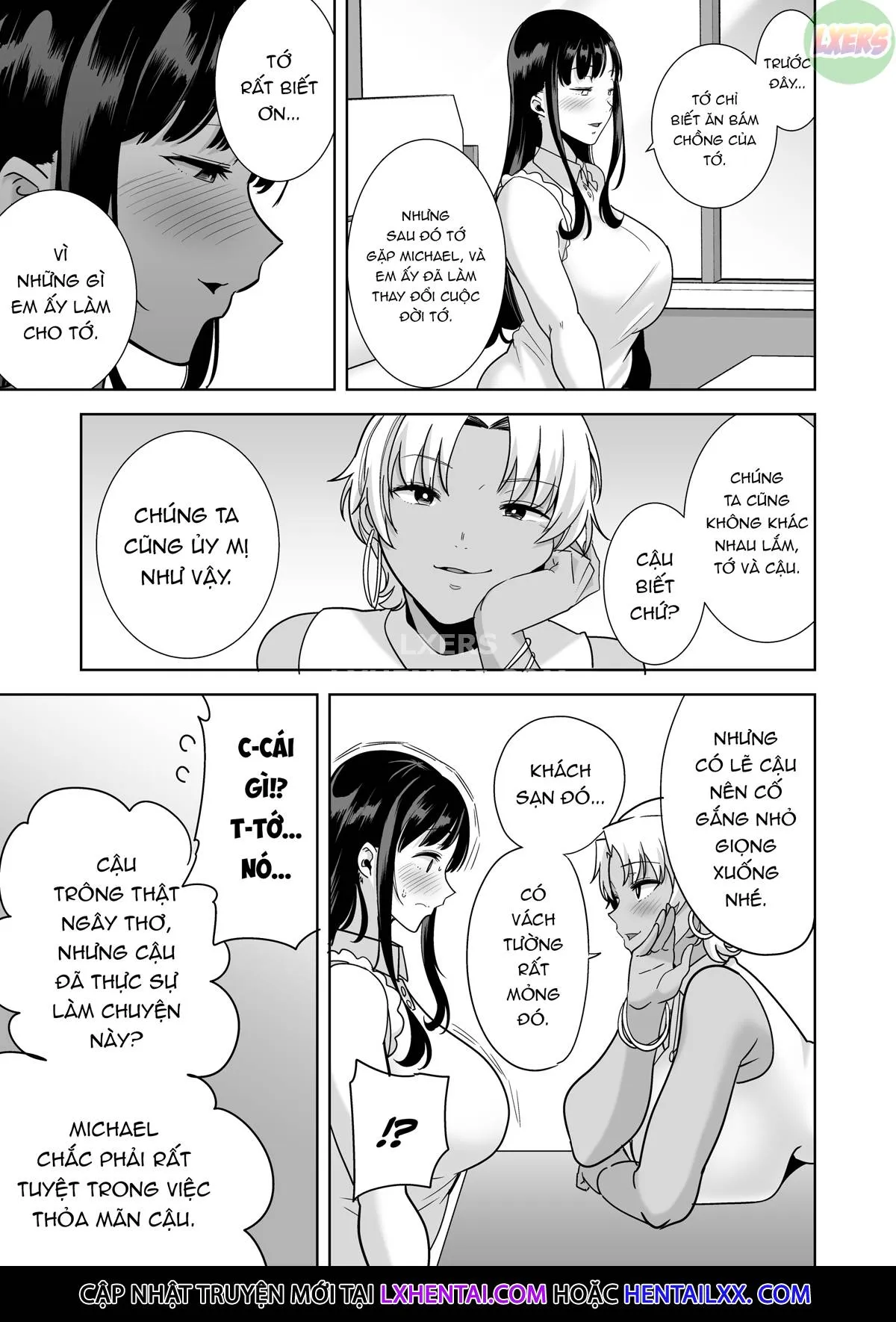 HentaiVN.net - Ảnh 15 - Wild-shiki Nihonjin Tsuma no Netorikata Sono [Wild Chronicles - Darkest Desire; Wild Method - How to Steal a Japanese Housewife] - Chap 3 - Không che