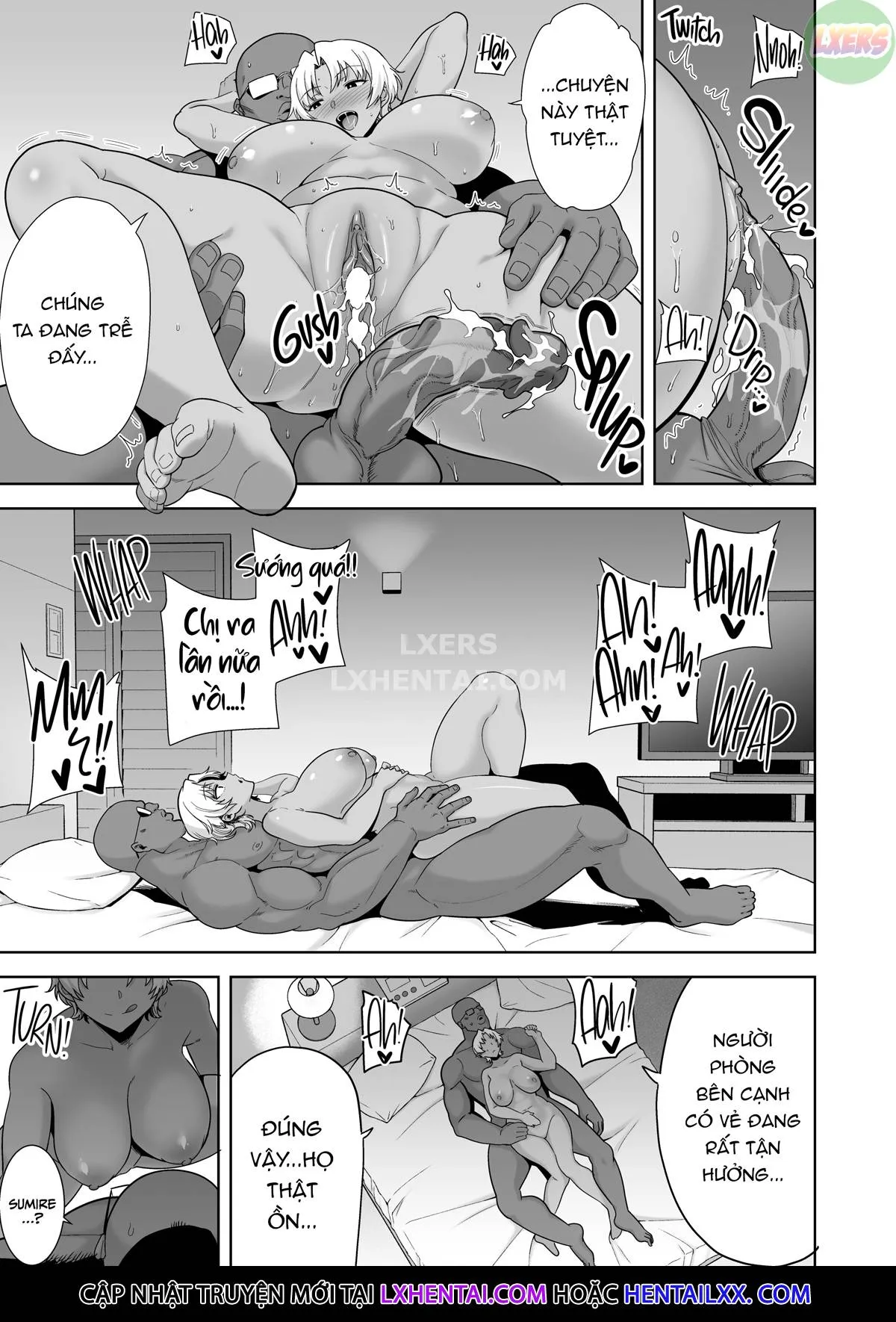 HentaiVN.net - Ảnh 9 - Wild-shiki Nihonjin Tsuma no Netorikata Sono [Wild Chronicles - Darkest Desire; Wild Method - How to Steal a Japanese Housewife] - Chap 3 - Không che
