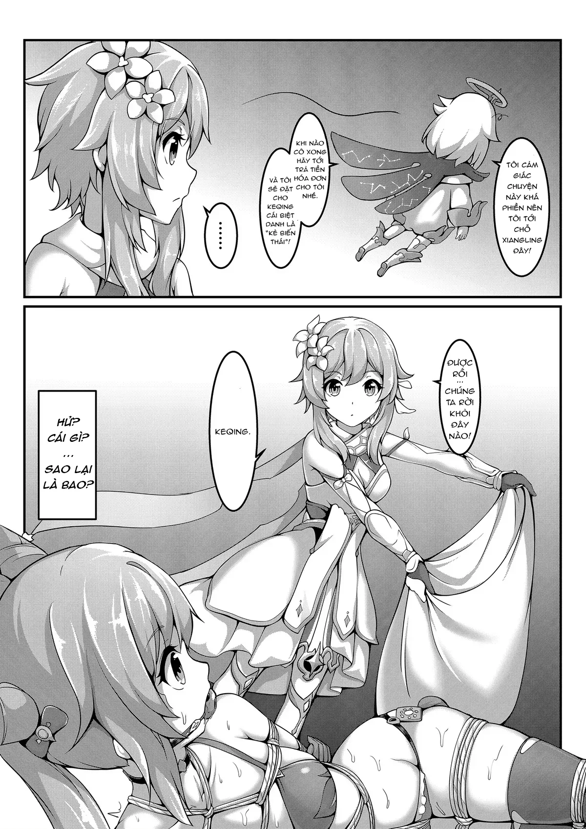 HentaiVN.net - Ảnh 12 - Làm ơn đừng mở rương tùy tiện mà quý cô Keqing!!! [Please do not open the treasure box casually, Ms. Keqing] - Oneshot