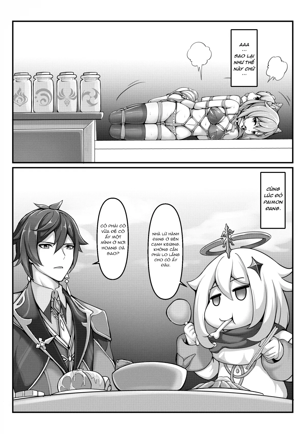 HentaiVN.net - Ảnh 20 - Làm ơn đừng mở rương tùy tiện mà quý cô Keqing!!! [Please do not open the treasure box casually, Ms. Keqing] - Oneshot