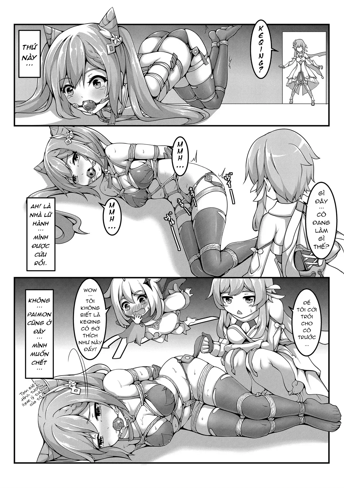 HentaiVN.net - Ảnh 9 - Làm ơn đừng mở rương tùy tiện mà quý cô Keqing!!! [Please do not open the treasure box casually, Ms. Keqing] - Oneshot