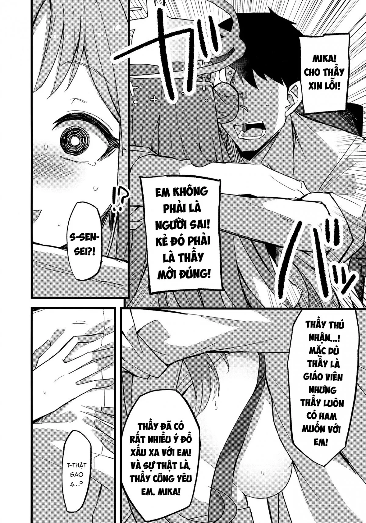 HentaiVN.net - Ảnh 10 - Jihi O Kureta Anata To [RIGHT HERE WITH YOU, WHO FORGAVE ME] - Oneshot