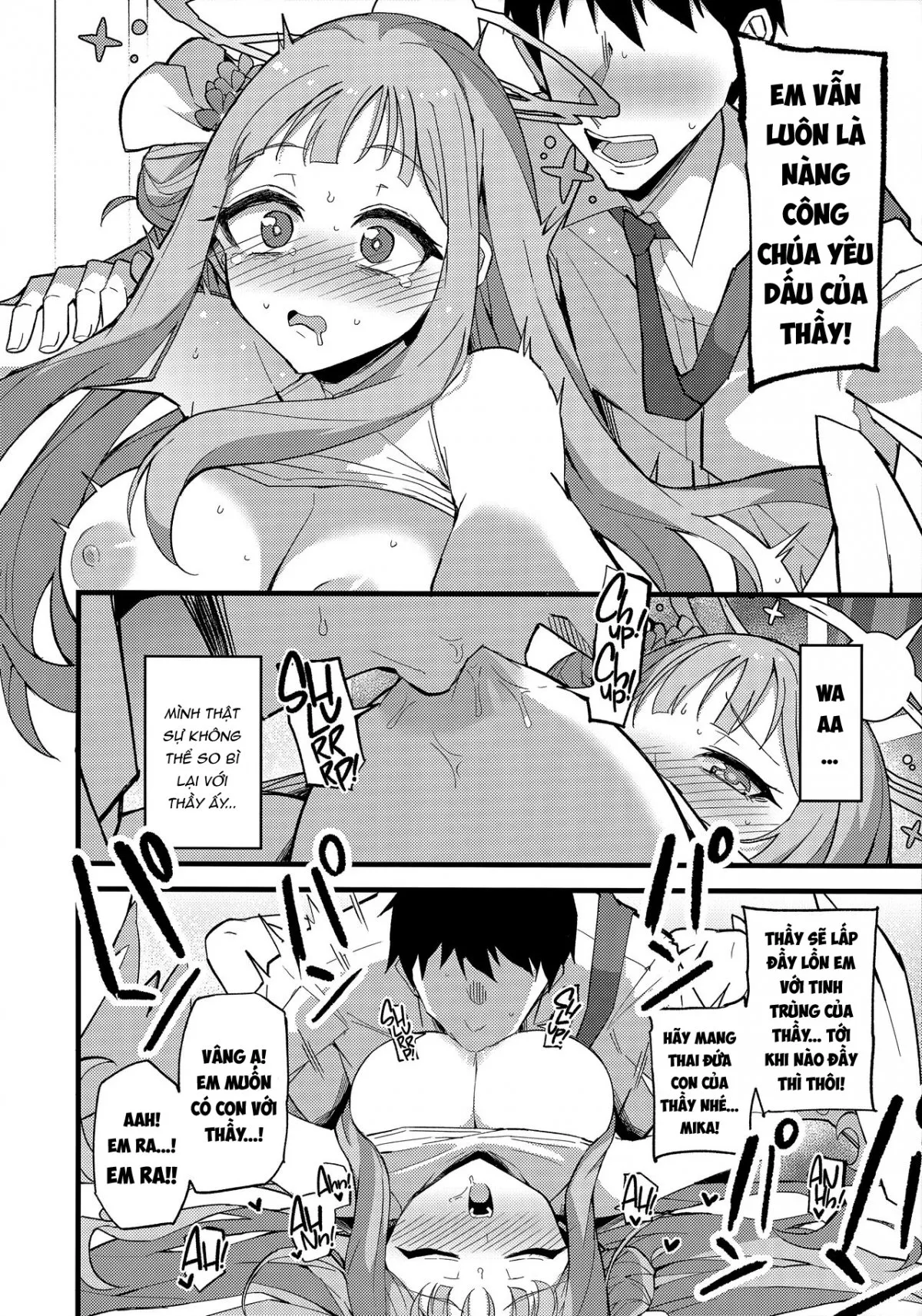 HentaiVN.net - Ảnh 22 - Jihi O Kureta Anata To [RIGHT HERE WITH YOU, WHO FORGAVE ME] - Oneshot