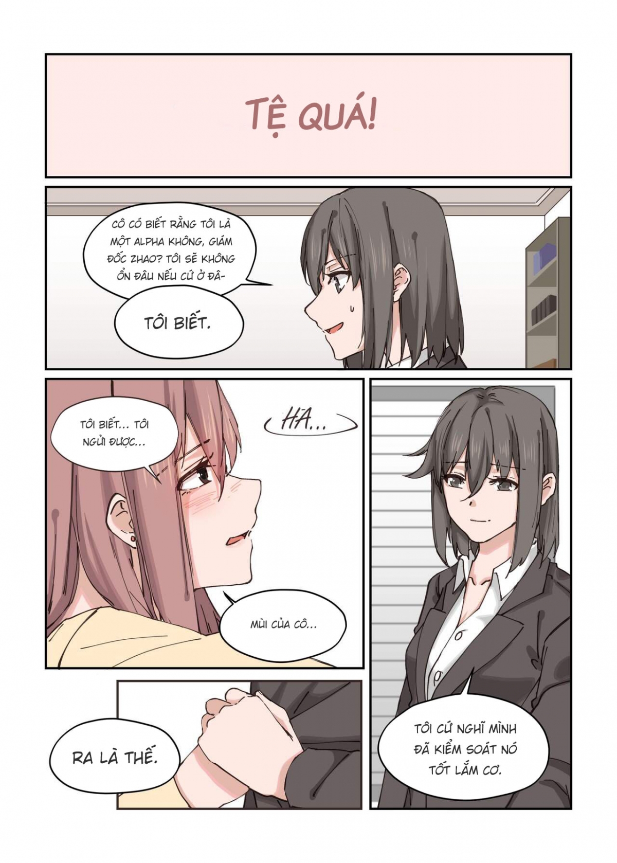 HentaiVN.net - Ảnh 16 - Cái gì?! giám đốc của tôi làm một omega?! [What?! My Superior is an Omega?!] - Oneshot