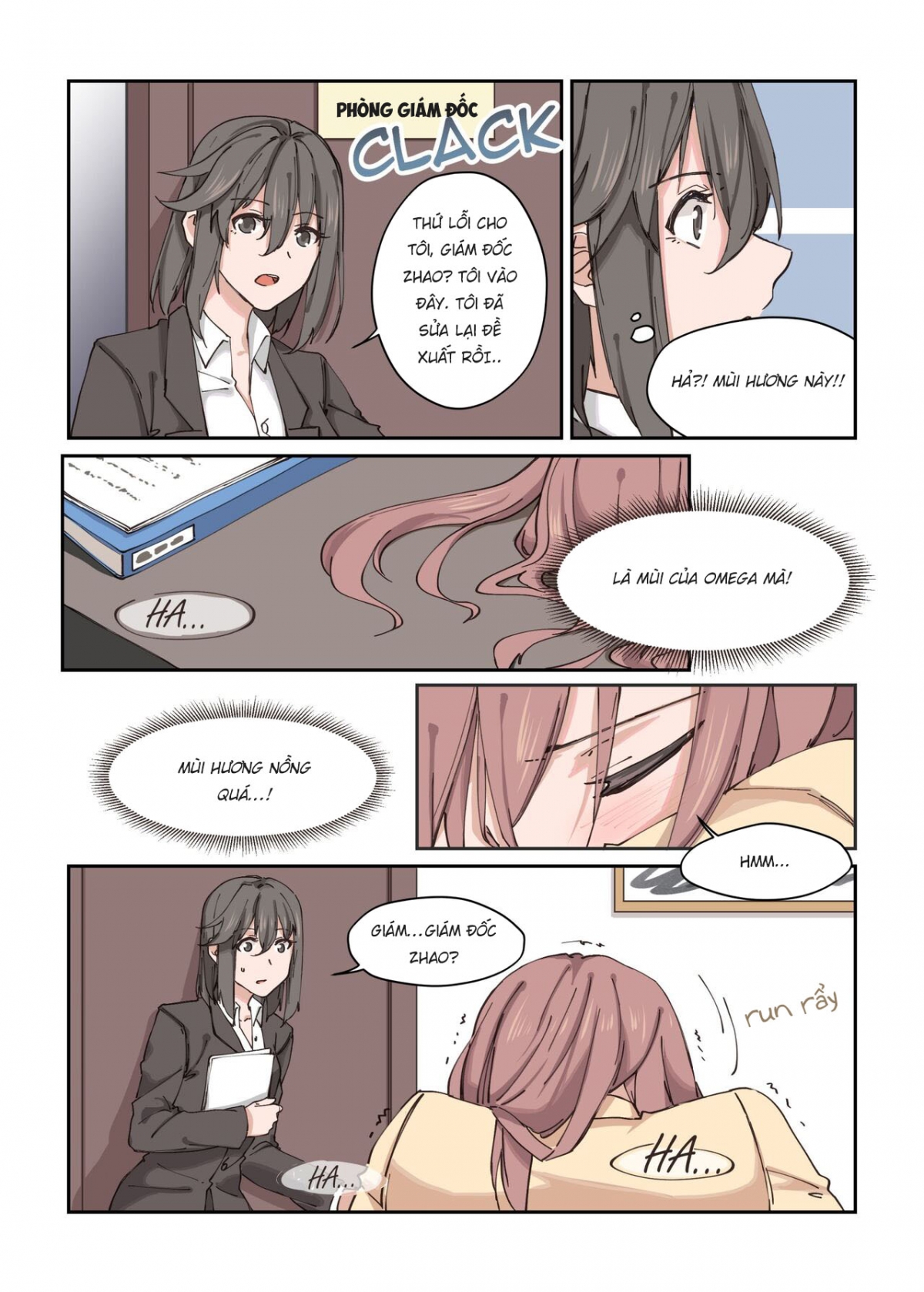 HentaiVN.net - Ảnh 8 - Cái gì?! giám đốc của tôi làm một omega?! [What?! My Superior is an Omega?!] - Oneshot