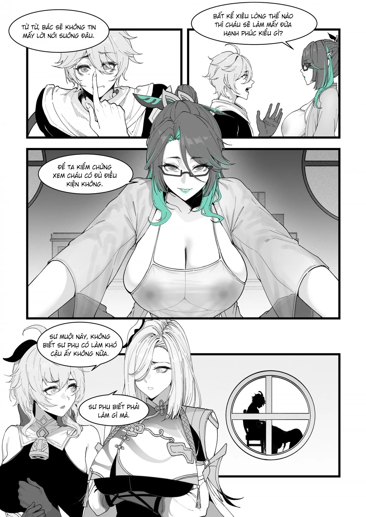 HentaiVN.net - Ảnh 10 - Bài kiểm tra của Lưu Vân [Cloud Retainer：A test for Aether] - Oneshot