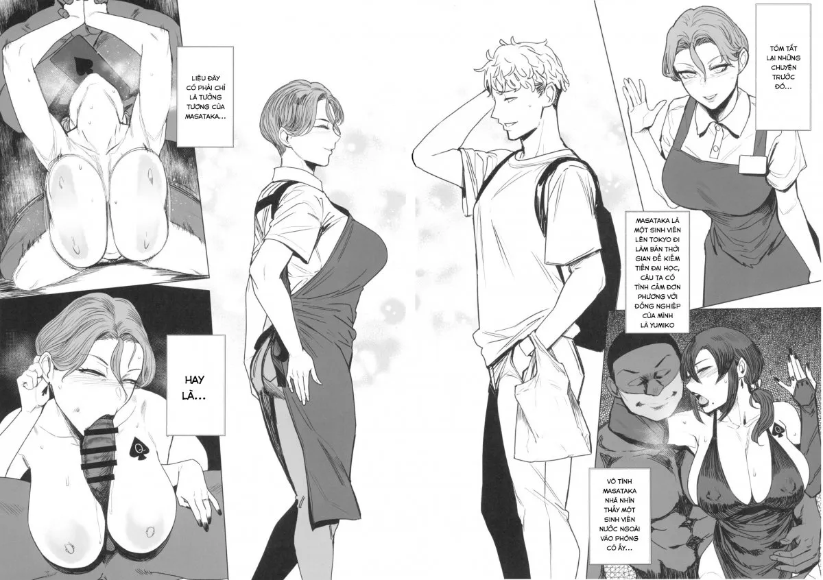 HentaiVN.net - Ảnh 2 - Zenteika wa Kuro ni Somaru 2023 Fuyu Preview Han - Oneshot