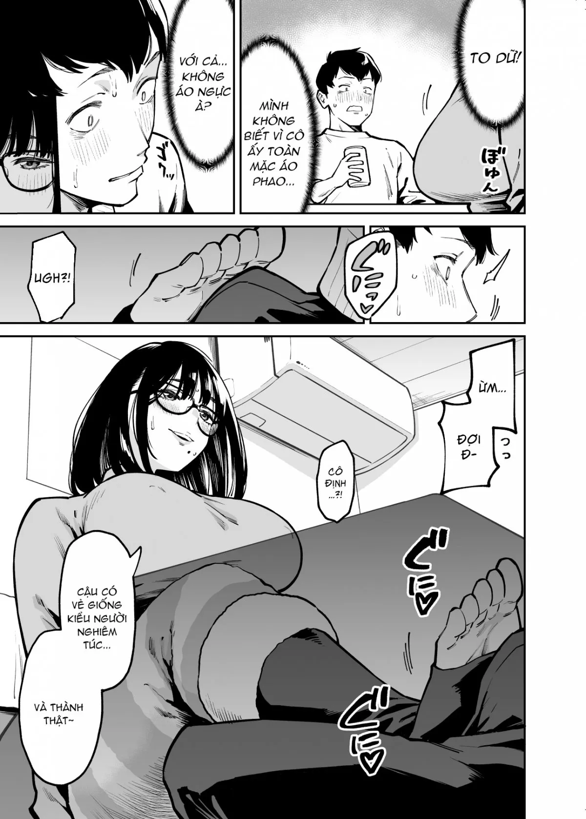 HentaiVN.net - Ảnh 14 - An ủi bởi cô hàng xóm nhếch nhác [Otonari no Darashina Onee-san ni Nagusamerareru Hanashi] - Tranh thủ