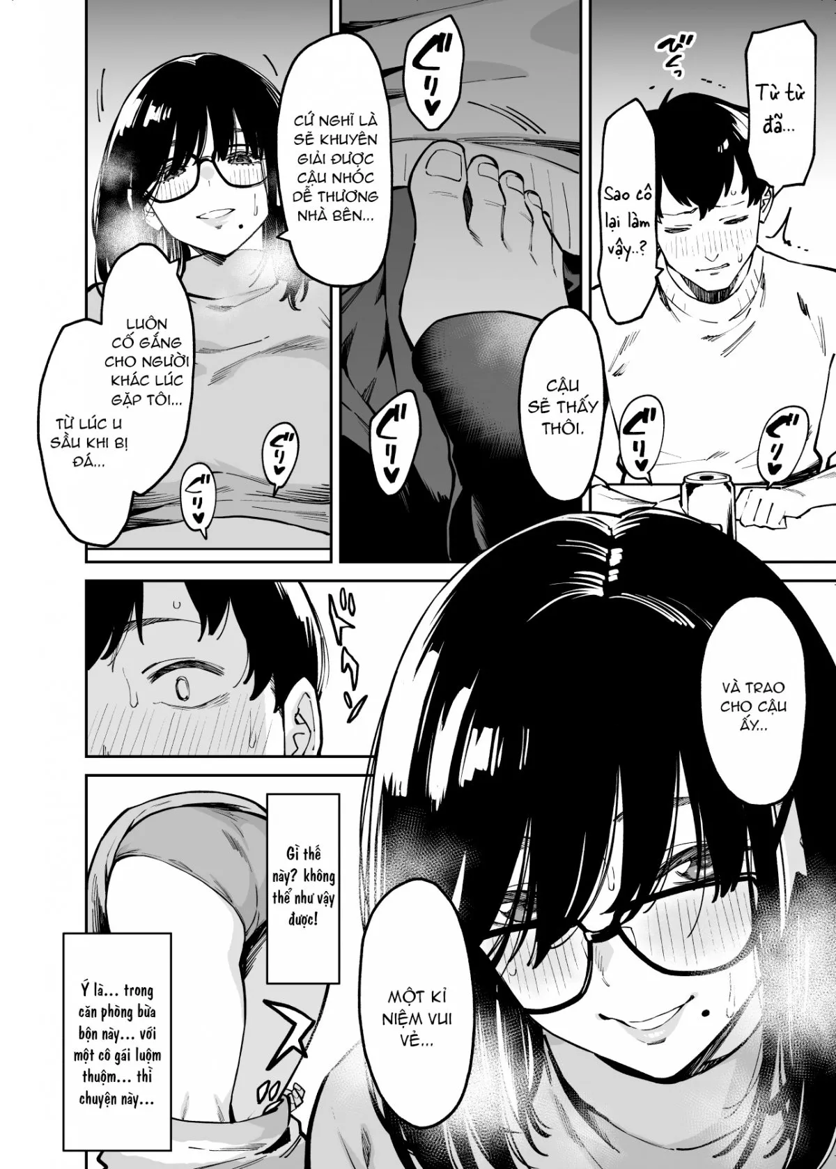 HentaiVN.net - Ảnh 15 - An ủi bởi cô hàng xóm nhếch nhác [Otonari no Darashina Onee-san ni Nagusamerareru Hanashi] - Tranh thủ