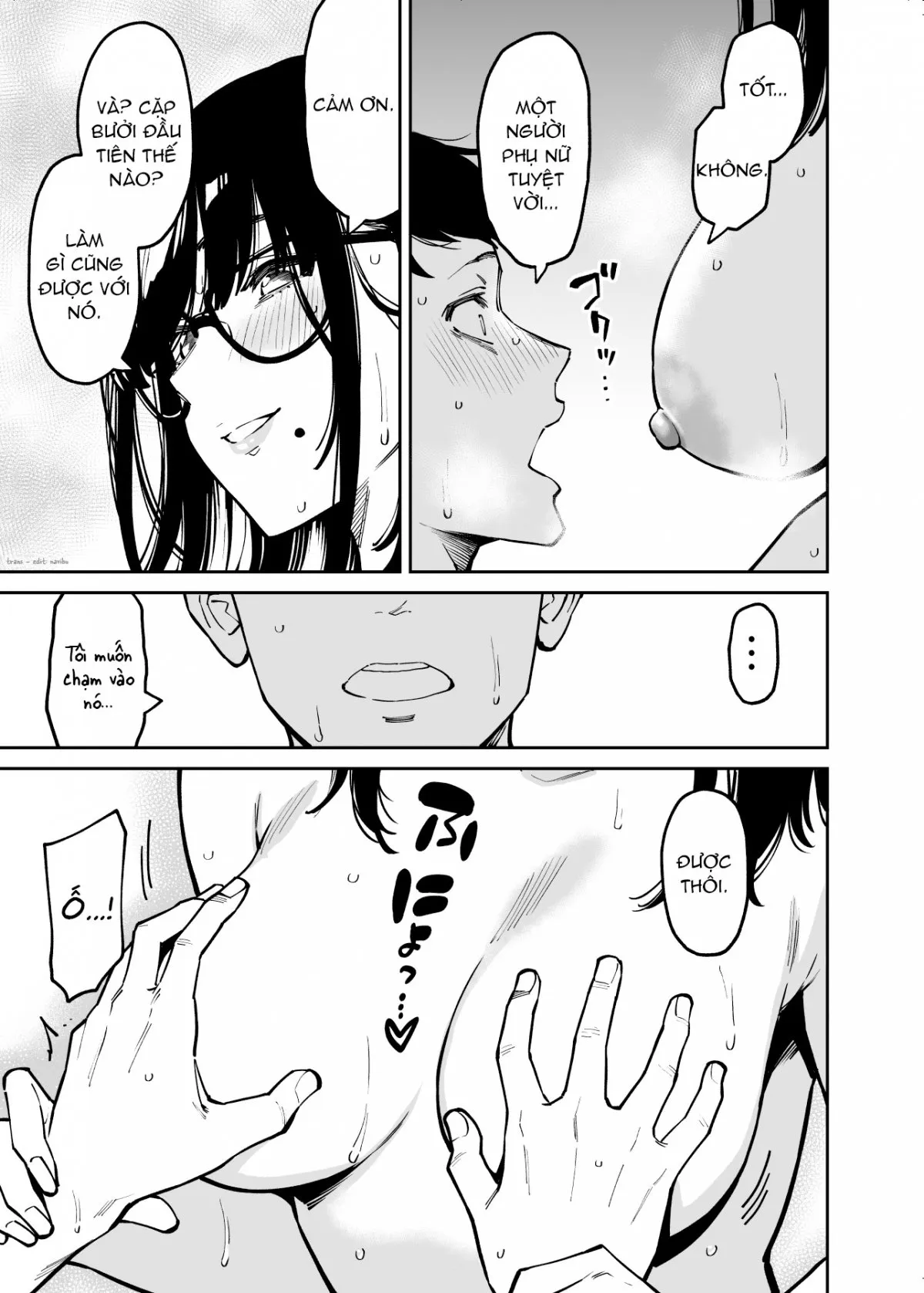 HentaiVN.net - Ảnh 22 - An ủi bởi cô hàng xóm nhếch nhác [Otonari no Darashina Onee-san ni Nagusamerareru Hanashi] - Tranh thủ