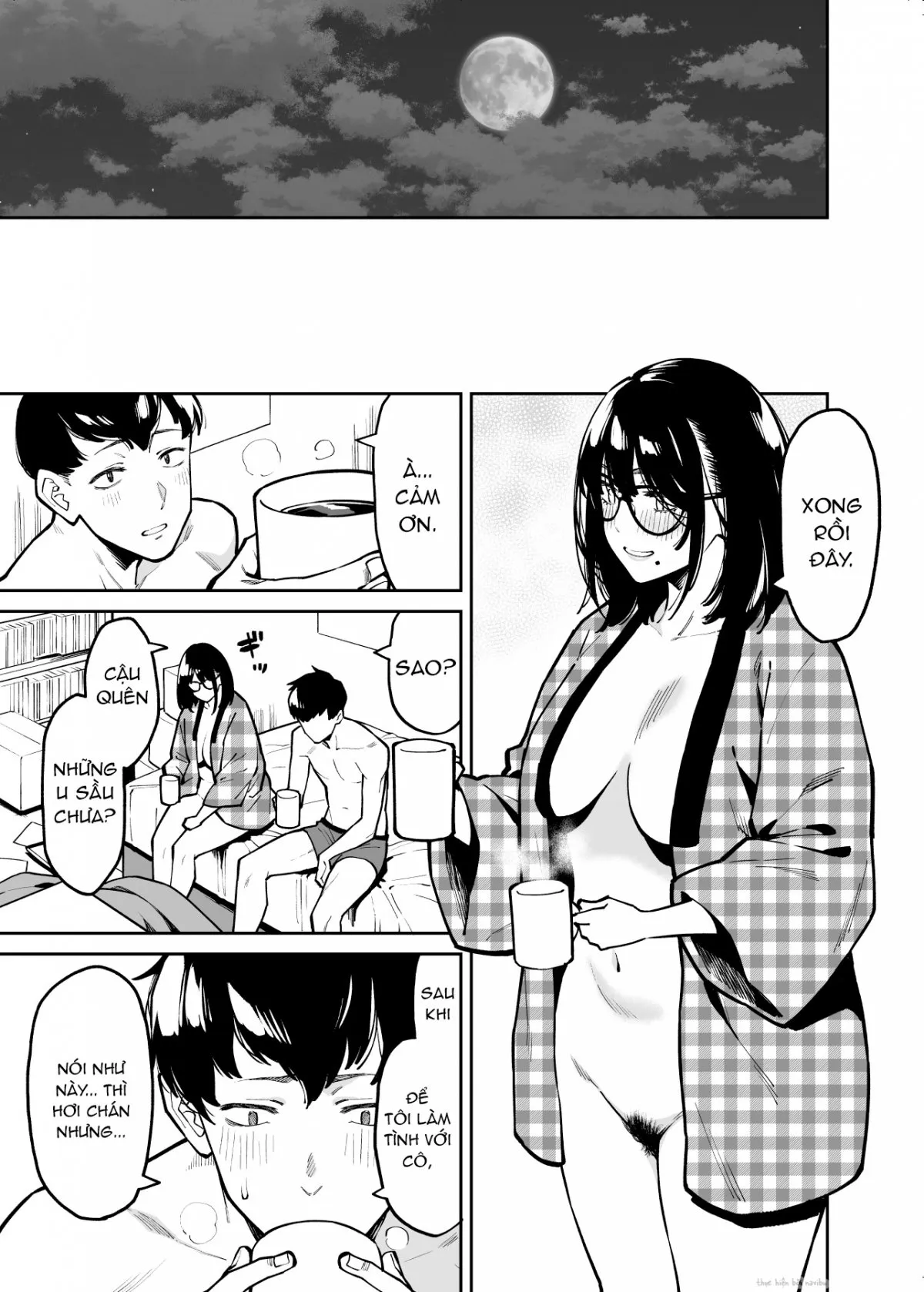 HentaiVN.net - Ảnh 52 - An ủi bởi cô hàng xóm nhếch nhác [Otonari no Darashina Onee-san ni Nagusamerareru Hanashi] - Tranh thủ