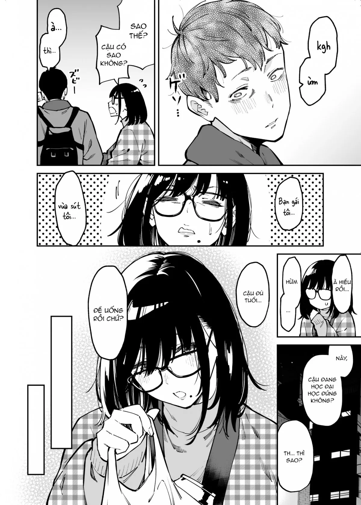 HentaiVN.net - Ảnh 9 - An ủi bởi cô hàng xóm nhếch nhác [Otonari no Darashina Onee-san ni Nagusamerareru Hanashi] - Tranh thủ