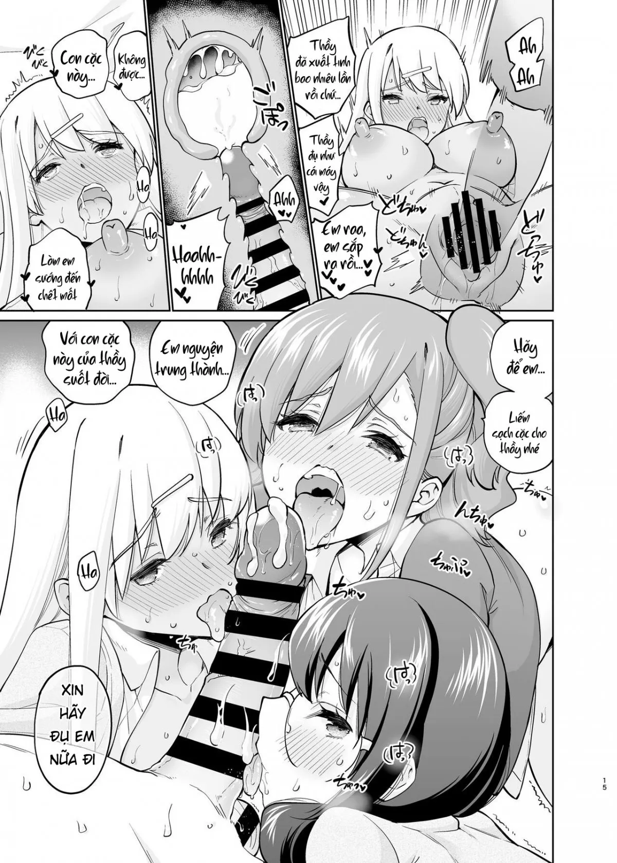 HentaiVN.net - Ảnh 15 - SNS 生徒会役員を寝撮ってシェアする話。5 - Oneshot