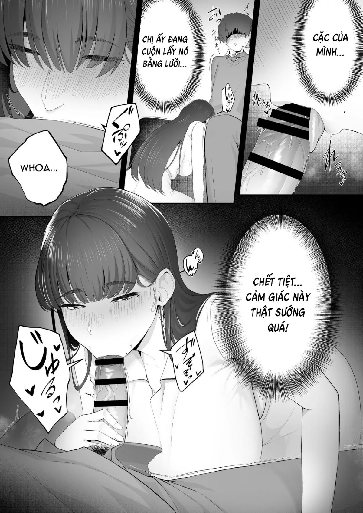 HentaiVN.net - Ảnh 12 - Kanojo no Onee-san ni Otosareru [I Was Seduced by My Girlfriend’s Sister] - Oneshot