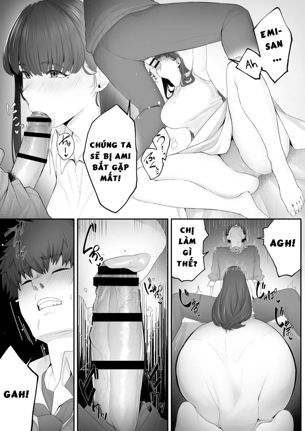 HentaiVN.net - Ảnh 13 - Kanojo no Onee-san ni Otosareru [I Was Seduced by My Girlfriend’s Sister] - Oneshot