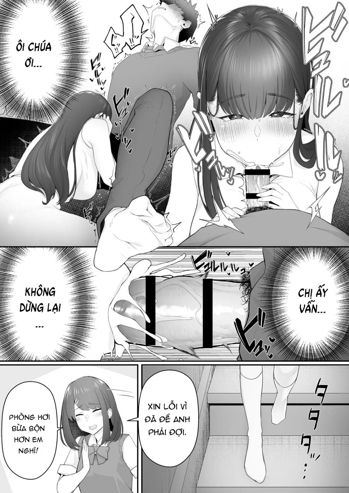 HentaiVN.net - Ảnh 14 - Kanojo no Onee-san ni Otosareru [I Was Seduced by My Girlfriend’s Sister] - Oneshot