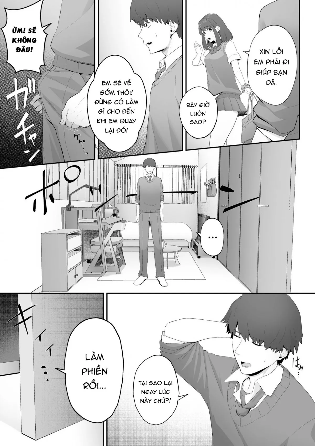 HentaiVN.net - Ảnh 18 - Kanojo no Onee-san ni Otosareru [I Was Seduced by My Girlfriend’s Sister] - Oneshot
