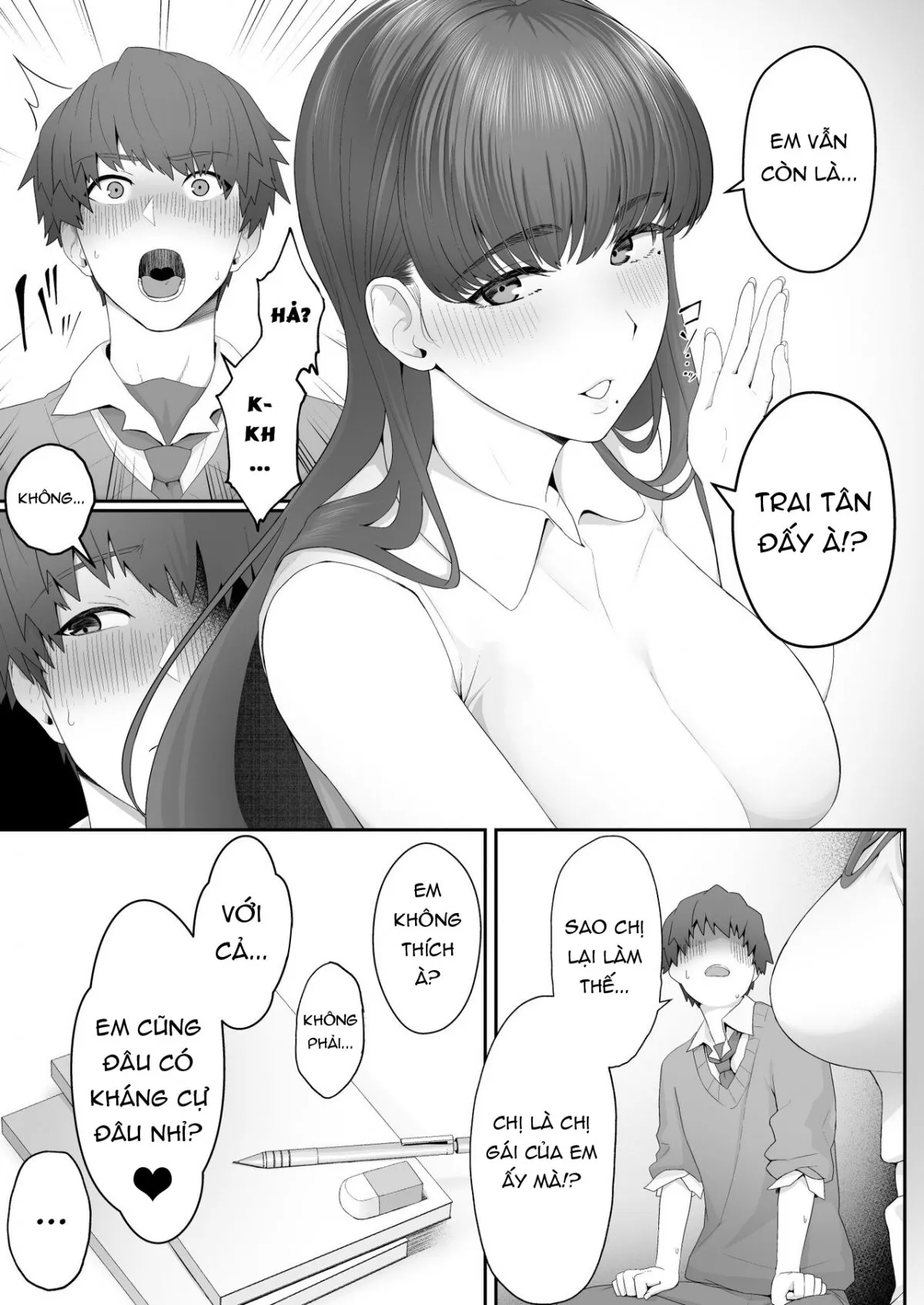 HentaiVN.net - Ảnh 20 - Kanojo no Onee-san ni Otosareru [I Was Seduced by My Girlfriend’s Sister] - Oneshot