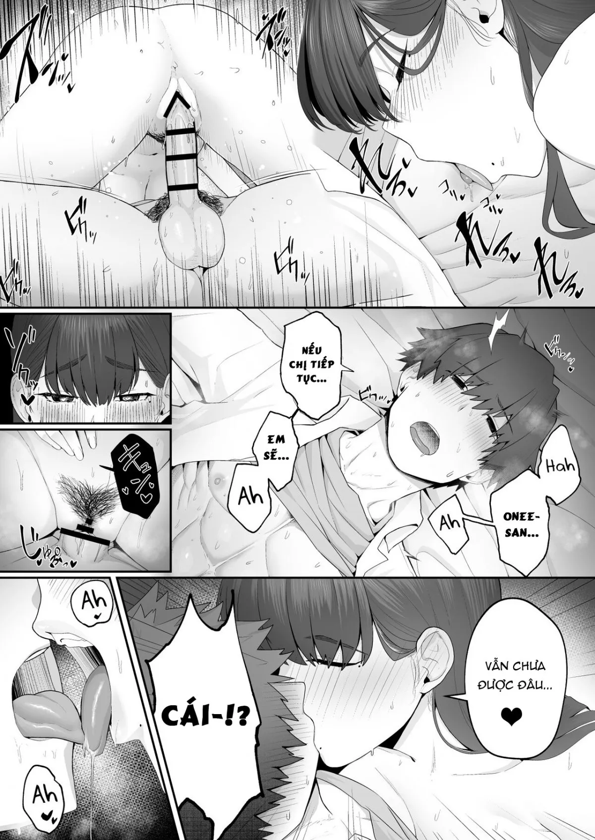 HentaiVN.net - Ảnh 29 - Kanojo no Onee-san ni Otosareru [I Was Seduced by My Girlfriend’s Sister] - Oneshot