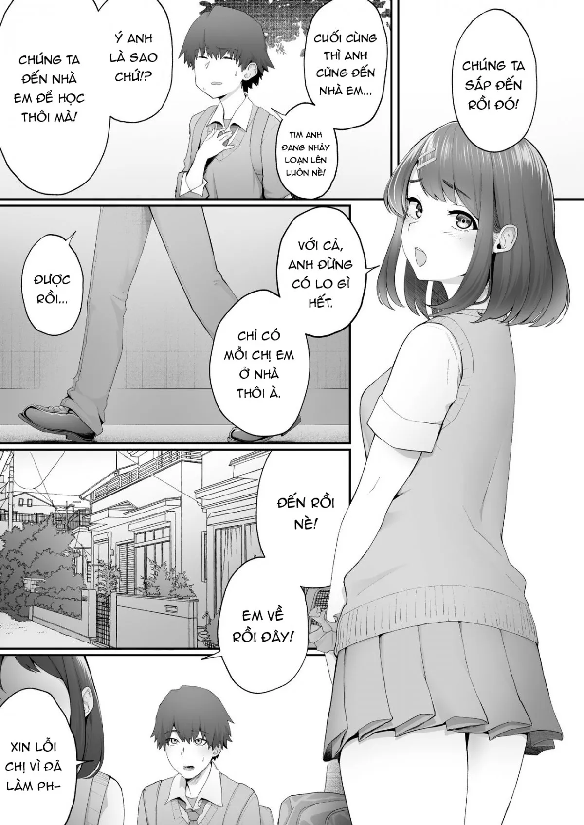 HentaiVN.net - Ảnh 3 - Kanojo no Onee-san ni Otosareru [I Was Seduced by My Girlfriend’s Sister] - Oneshot