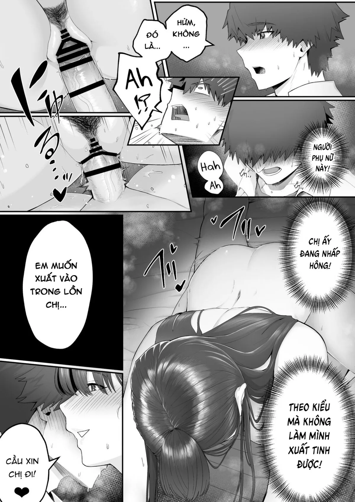 HentaiVN.net - Ảnh 33 - Kanojo no Onee-san ni Otosareru [I Was Seduced by My Girlfriend’s Sister] - Oneshot