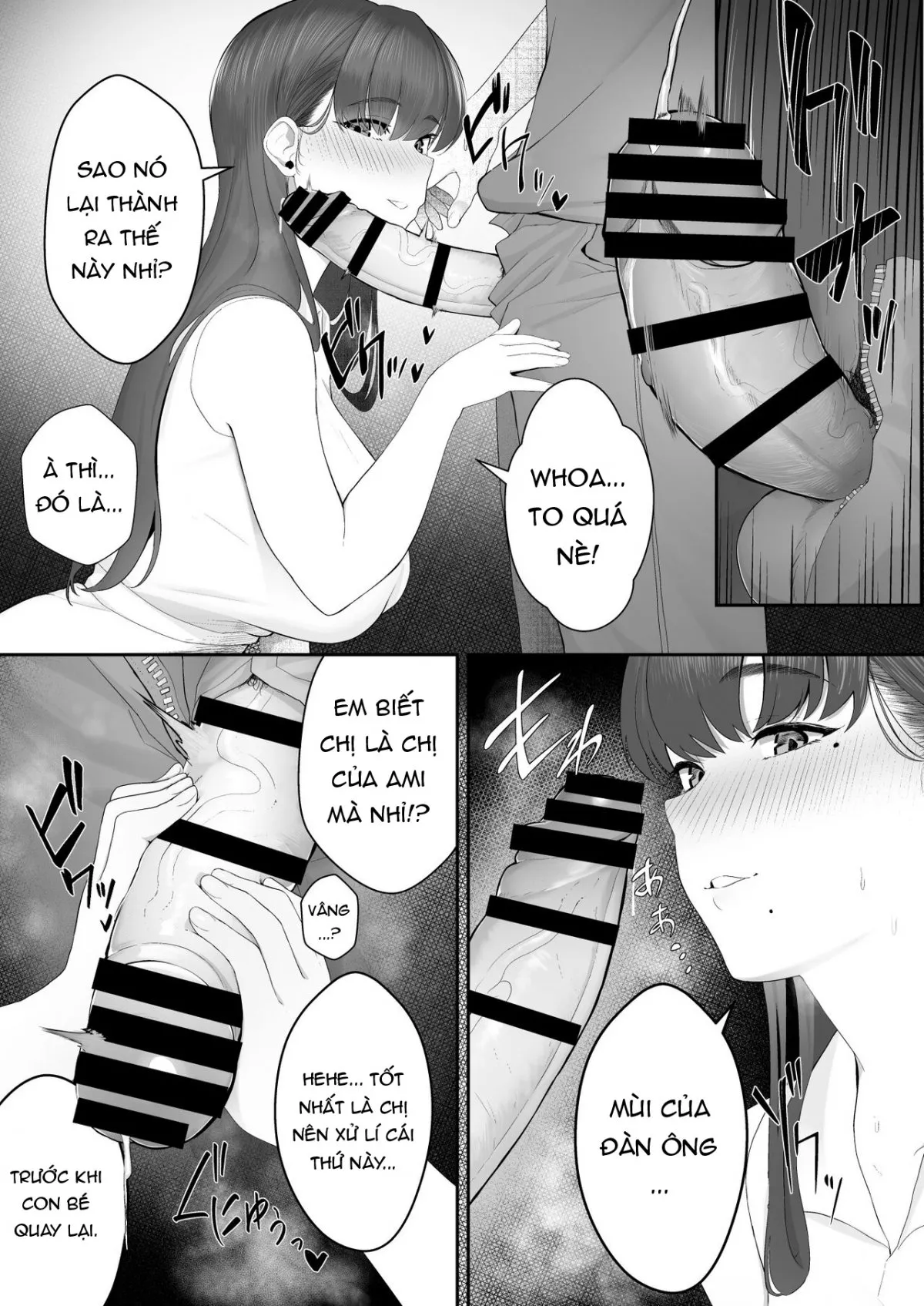 HentaiVN.net - Ảnh 9 - Kanojo no Onee-san ni Otosareru [I Was Seduced by My Girlfriend’s Sister] - Oneshot
