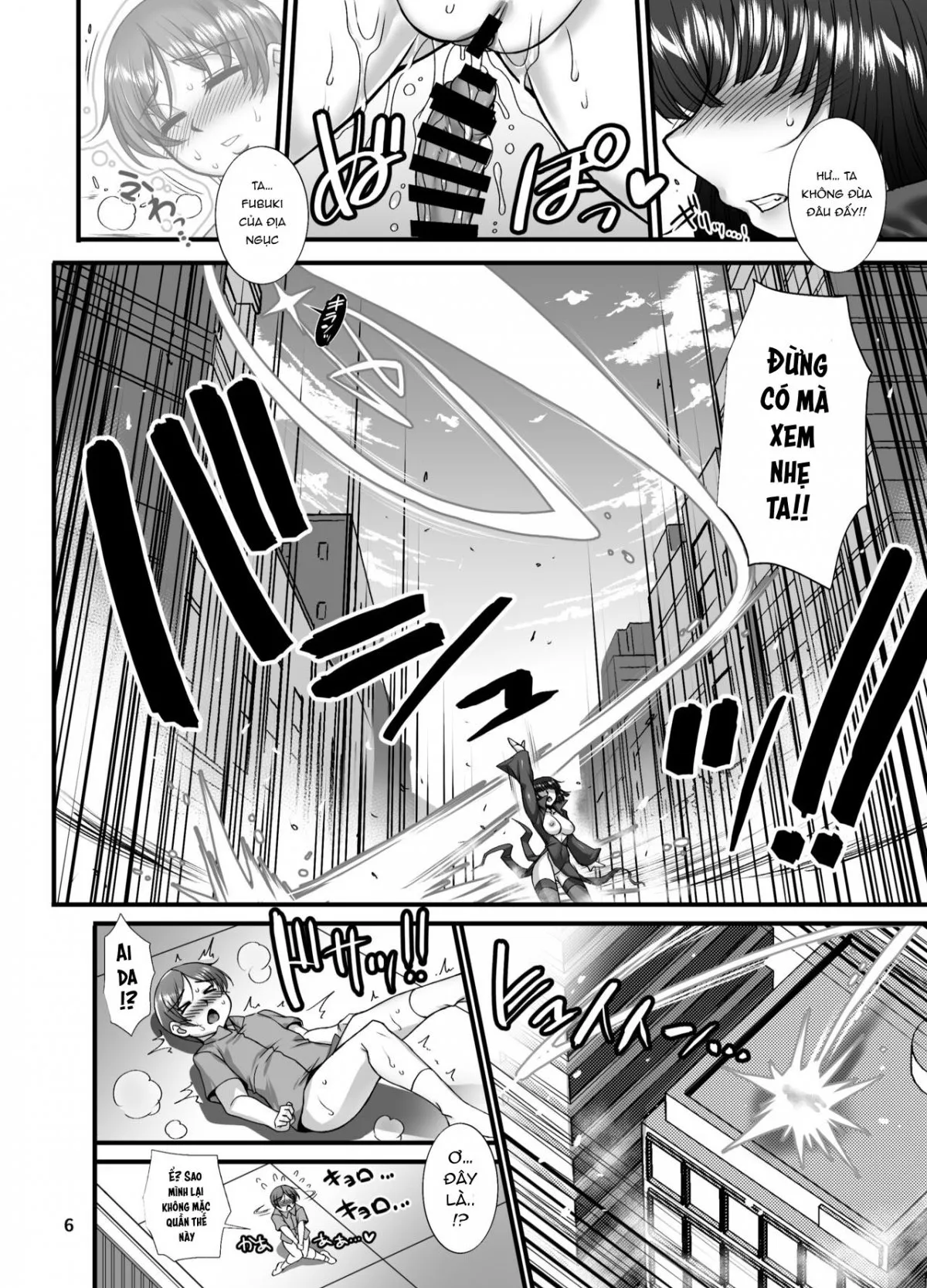 HentaiVN.net - Ảnh 6 - Fubuki Ranshin Kouhen ...B-kyuu 1-i Hero ga Dosukebe Saimin nanka ni Makeru hazu ga - Oneshot