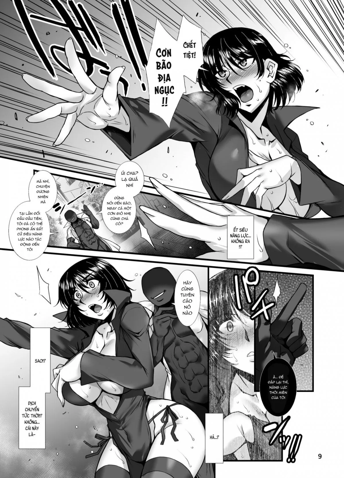 HentaiVN.net - Ảnh 9 - Fubuki Ranshin Kouhen ...B-kyuu 1-i Hero ga Dosukebe Saimin nanka ni Makeru hazu ga - Oneshot