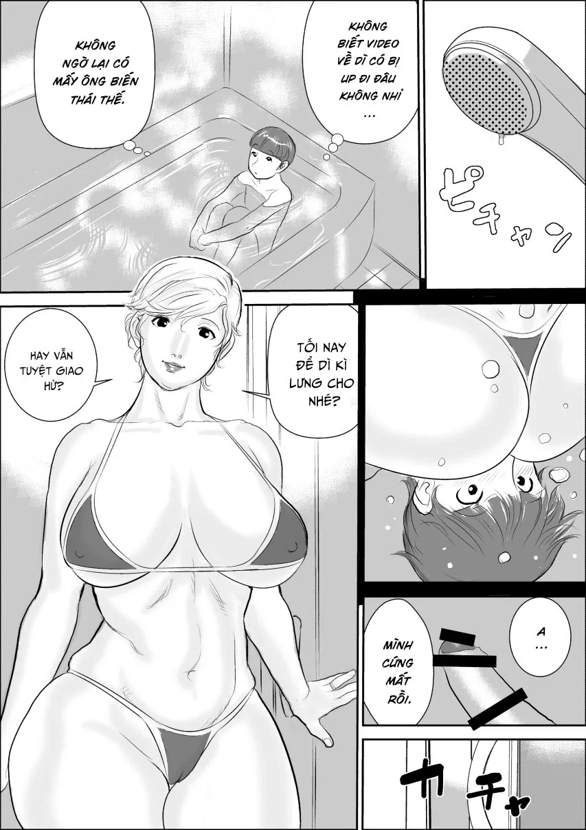 HentaiVN.net - Ảnh 22 - Boku to Oba-san no AmaAma Natsuyasumi - Oneshot