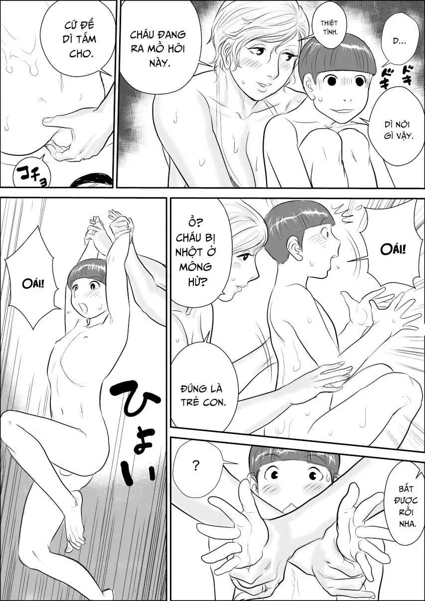 HentaiVN.net - Ảnh 24 - Boku to Oba-san no AmaAma Natsuyasumi - Oneshot