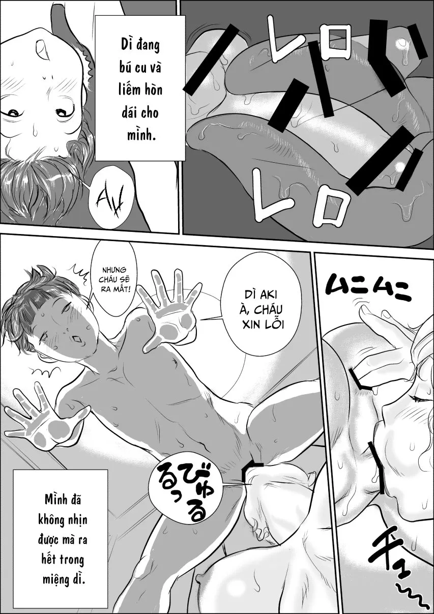 HentaiVN.net - Ảnh 35 - Boku to Oba-san no AmaAma Natsuyasumi - Oneshot