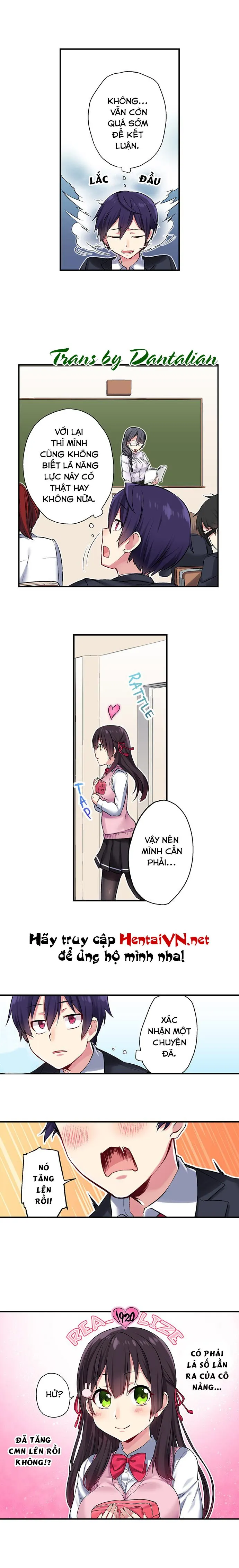 HentaiVN.net - Ảnh 10 - Tôi Có Thể Thấy Số Lần Mà Họ Đã Lên Đỉnh! [Committee Chairman, Didn't You Just Masturbate In the Bathroom? I Can See the Number of Times People Orgasm] - Chap 1: Nữ Thần Ishtar Và Năng Lực Mới!