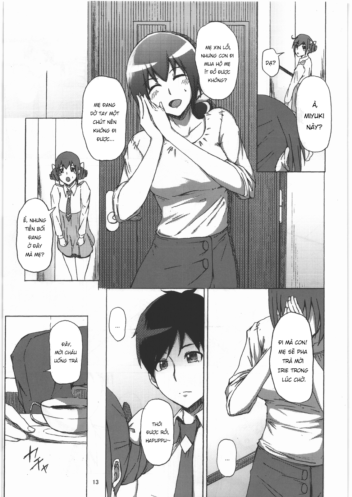 HentaiVN.net - Ảnh 11 - Mẹ Ikuyo bị NTR bởi chủ tịch hội học sinh - Oneshot