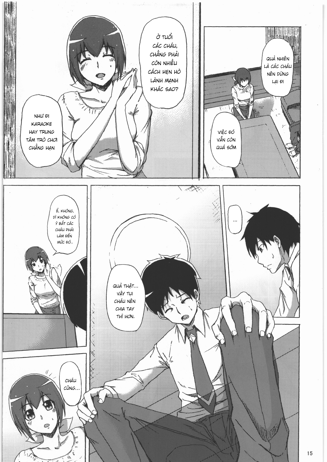 HentaiVN.net - Ảnh 13 - Mẹ Ikuyo bị NTR bởi chủ tịch hội học sinh - Oneshot