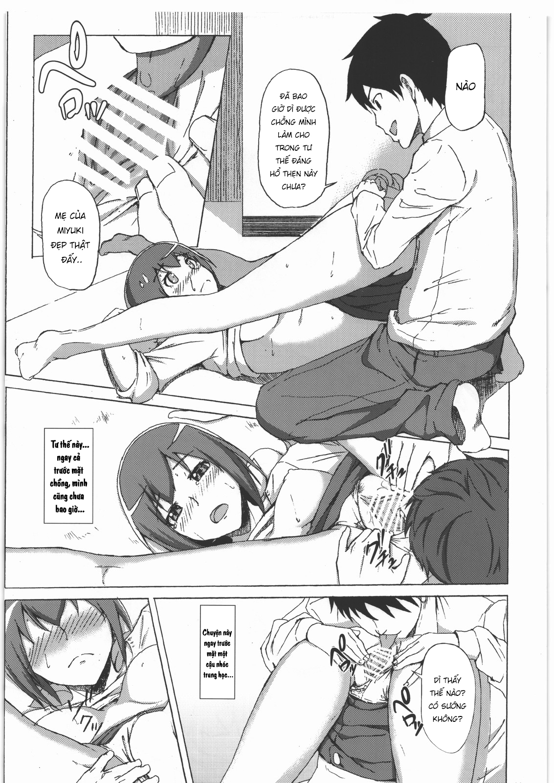 HentaiVN.net - Ảnh 17 - Mẹ Ikuyo bị NTR bởi chủ tịch hội học sinh - Oneshot
