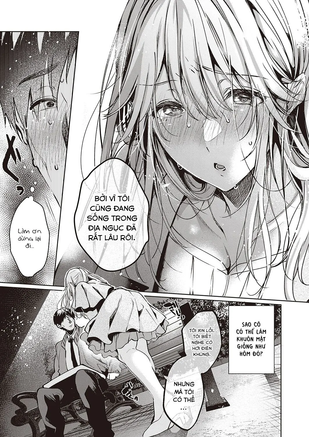 HentaiVN.net - Ảnh 11 - Chúng ta cùng bước vào địa ngục nhé [Goku ni Kudaru] - Oneshot