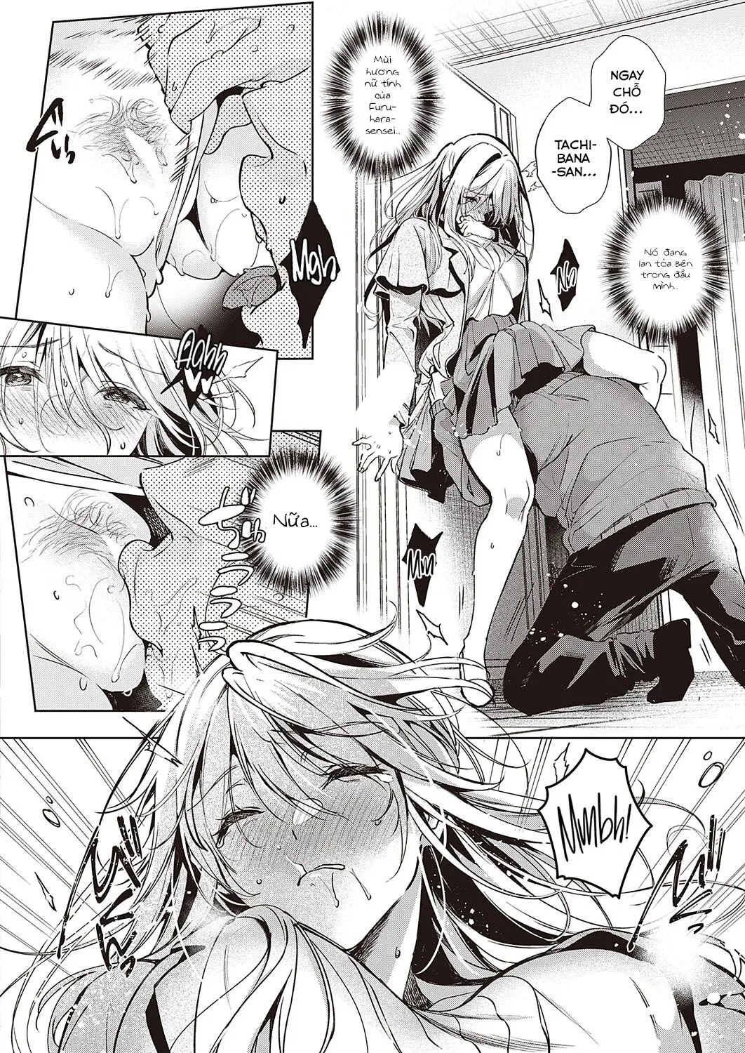 HentaiVN.net - Ảnh 14 - Chúng ta cùng bước vào địa ngục nhé [Goku ni Kudaru] - Oneshot