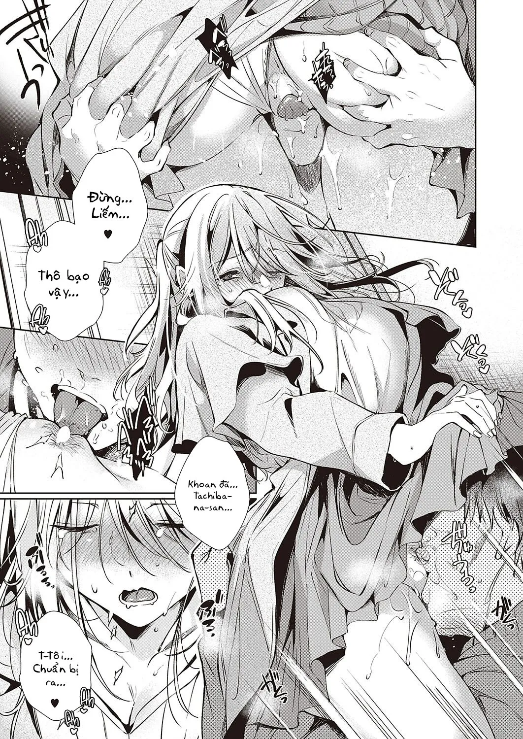 HentaiVN.net - Ảnh 15 - Chúng ta cùng bước vào địa ngục nhé [Goku ni Kudaru] - Oneshot