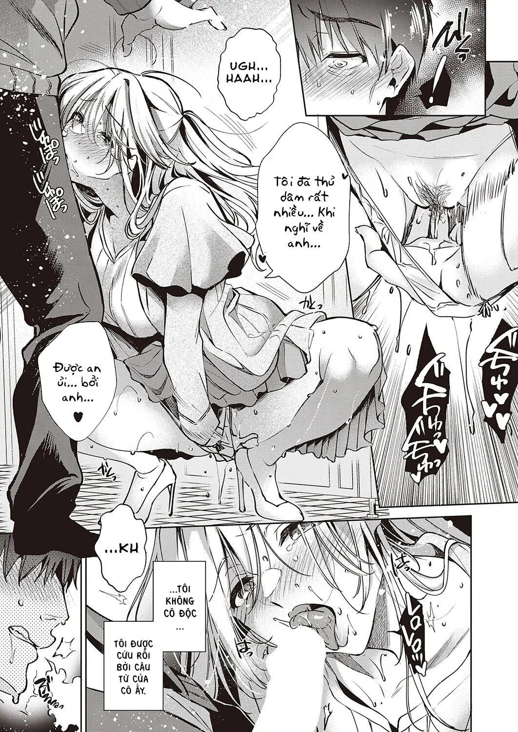 HentaiVN.net - Ảnh 19 - Chúng ta cùng bước vào địa ngục nhé [Goku ni Kudaru] - Oneshot
