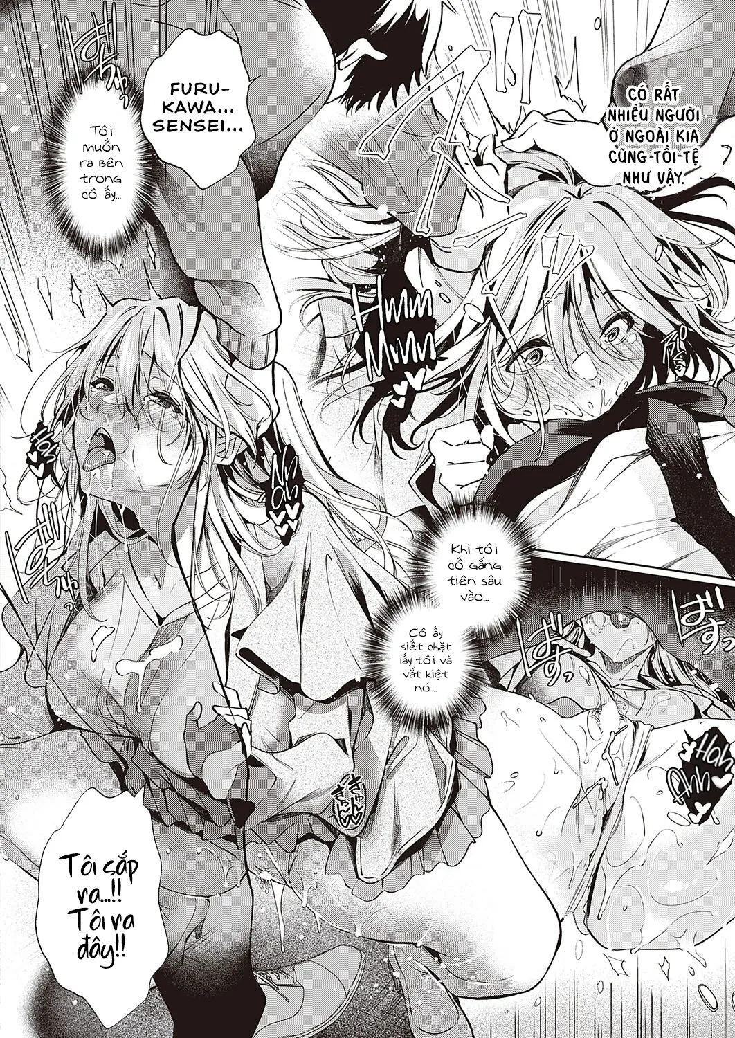 HentaiVN.net - Ảnh 20 - Chúng ta cùng bước vào địa ngục nhé [Goku ni Kudaru] - Oneshot