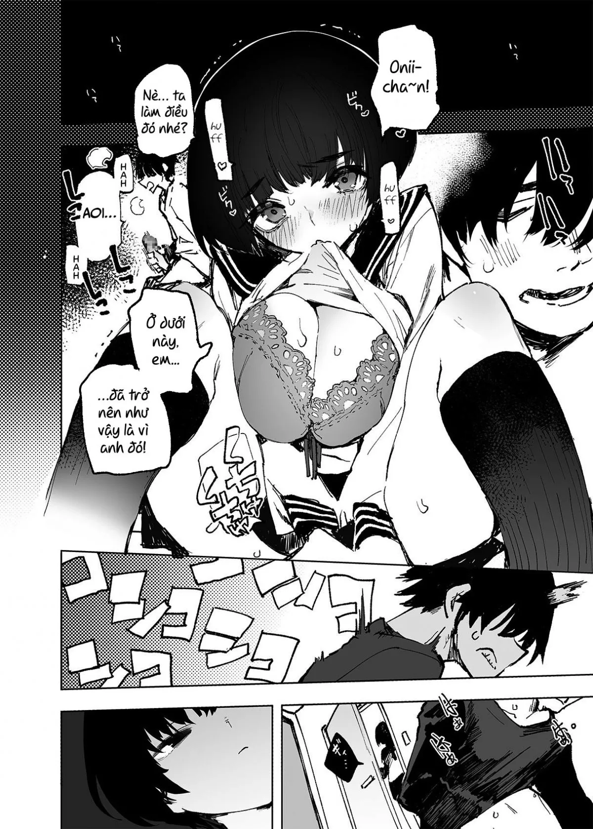 HentaiVN.net - Ảnh 9 - Ichinengo, Ore no Ko o Haramu Imouto no Kiroku - Oneshot